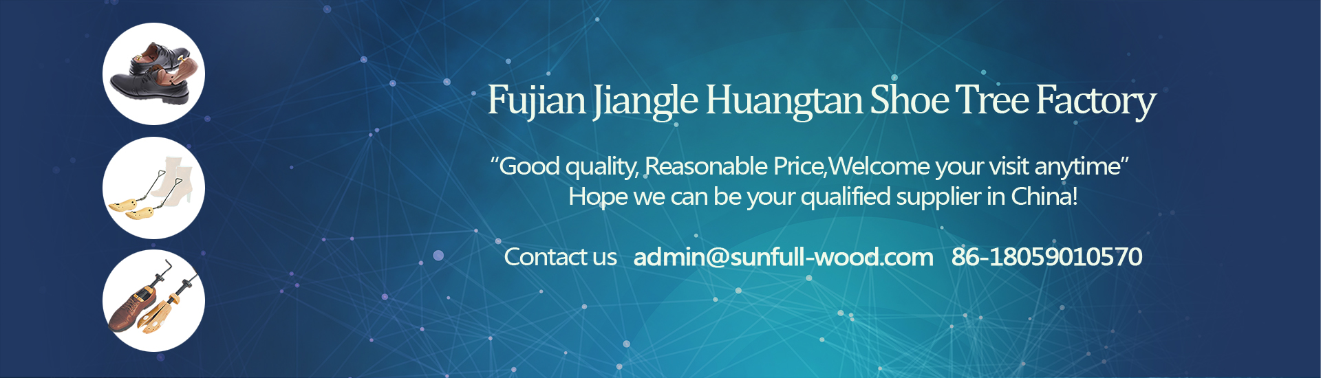 Fujian Jiangle Huangtan Shoe Tree Factory — factory direct wooden shoe trees
