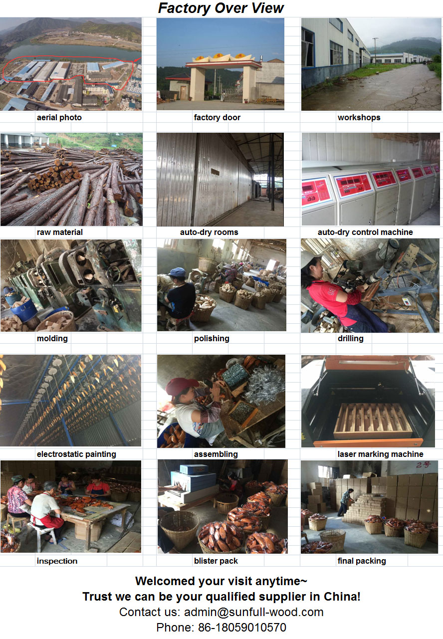 Original factory overview: buildings, materials, manufacturing, inspection and packing